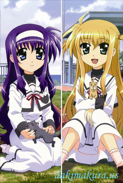 Magical Girl Lyrical Nanoha - Fate Testarossa Anime Dakimakura Pillow Cover